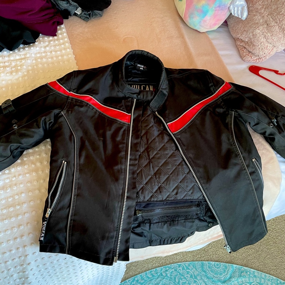 Vulcan motorcycle jacket protective